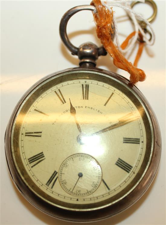 Silver pocket watch